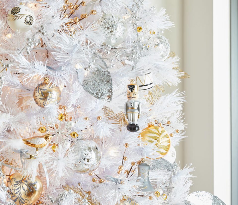 Blown-glass European Christmas ornaments